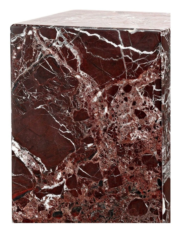 Cubie Plinth Medium in Rosa Levanto image 5