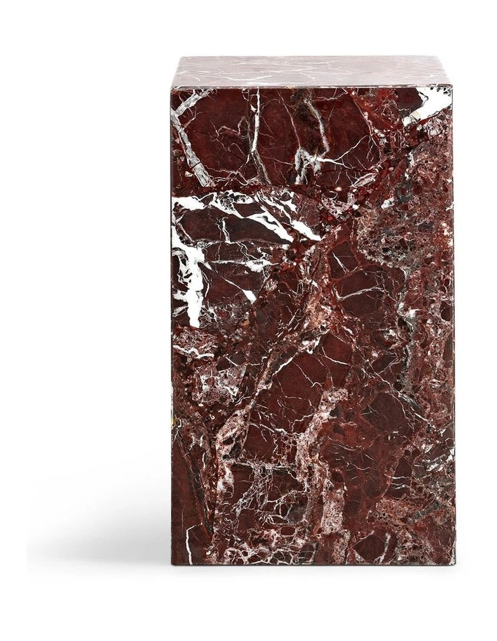 Cubie Plinth Small in Rosa Levanto image 2