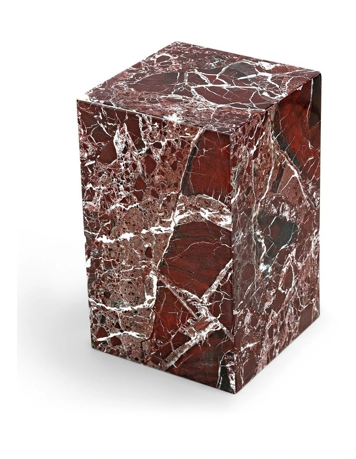 Cubie Plinth Small in Rosa Levanto image 4