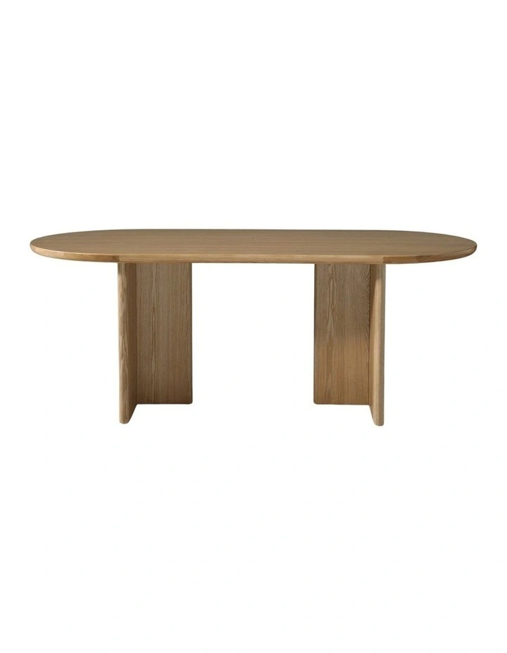 Kiama 2m Dining Table Natural Ash image 5