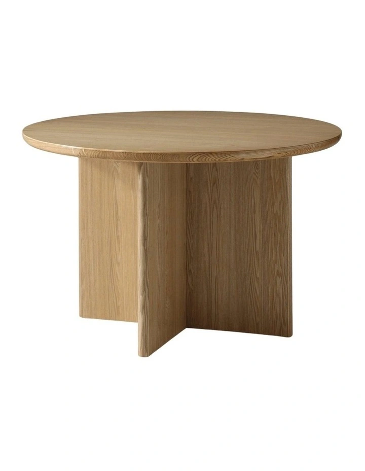 Kiama 1.2m Round Dining Table Natural Ash image 2