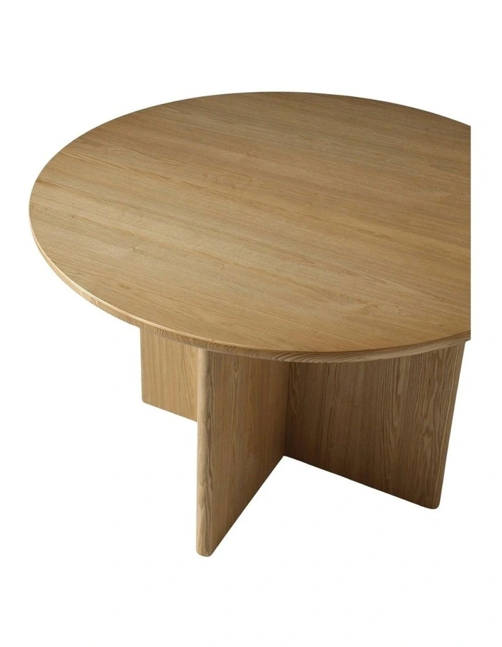 Kiama 1.2m Round Dining Table Natural Ash image 4