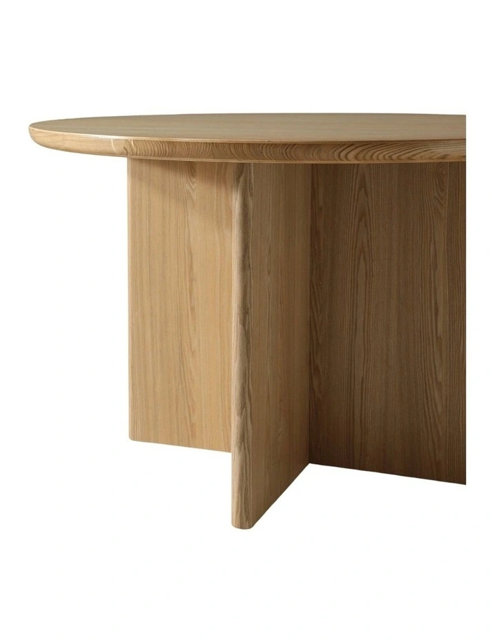 Kiama 1.2m Round Dining Table Natural Ash image 5
