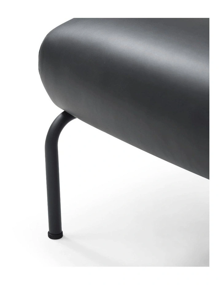 Mattia Armchair Leather Black image 6