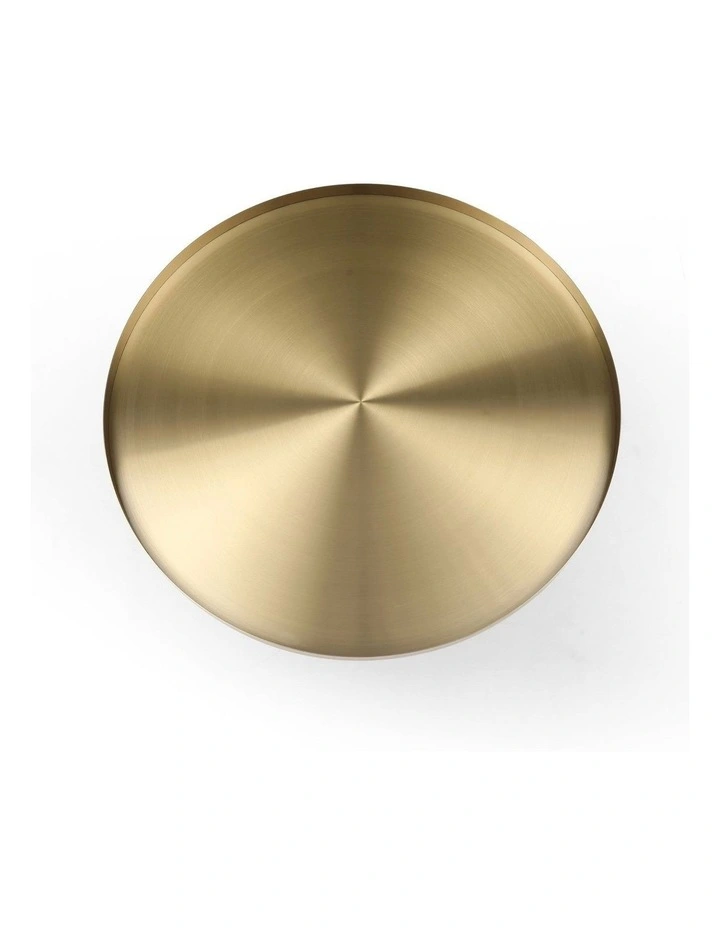 Lloyd Round Coffee Table Brushed Gold & Black image 6