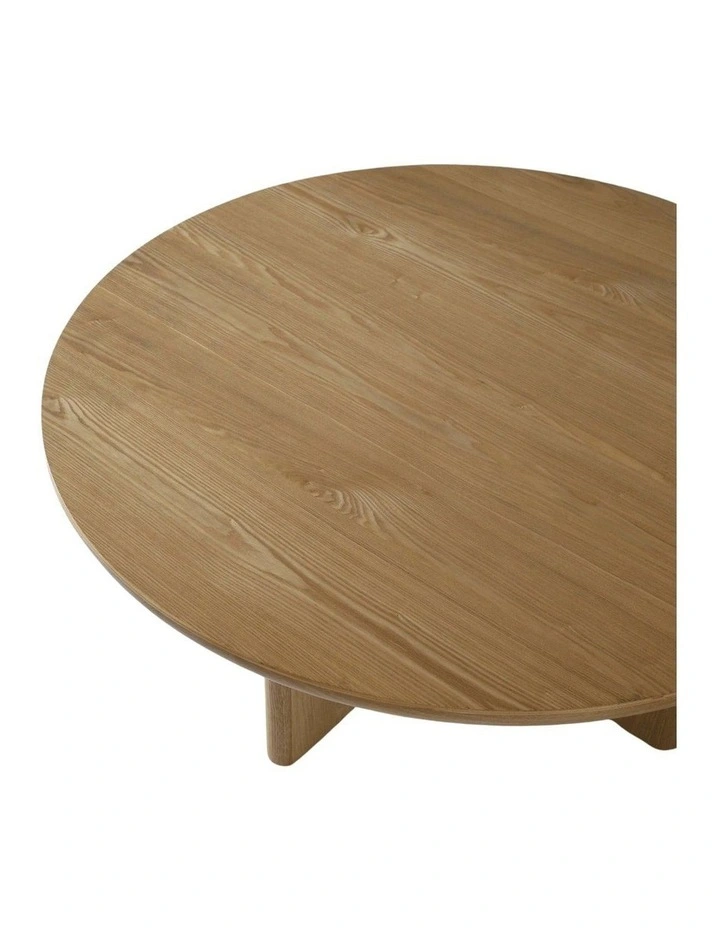 Kiama Round 100cm Coffee Table Natural Ash image 6