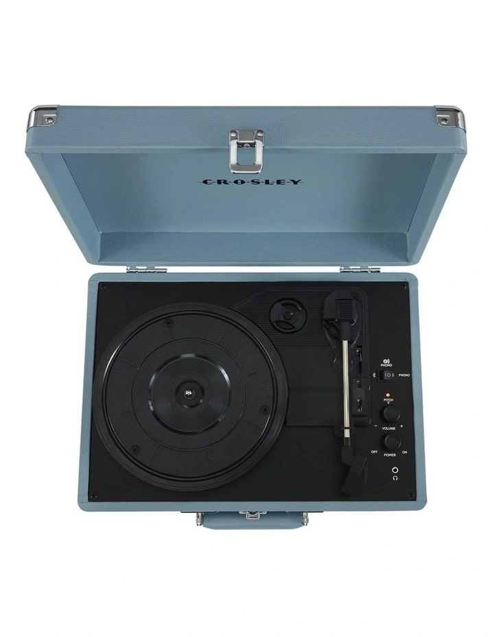Crosley Cruiser Bluetooth Portable Turntable - Tourmaline image 3