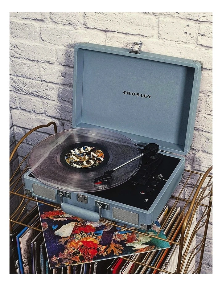 Crosley Cruiser Bluetooth Portable Turntable - Tourmaline image 5