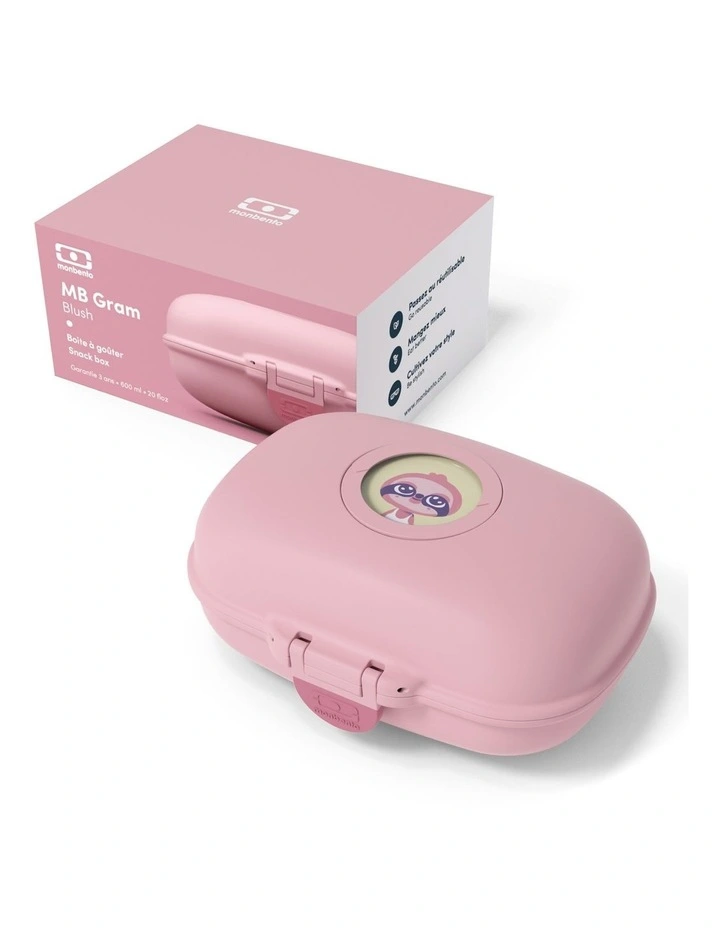 Monbento Mb Gram Kids Snack Box - Pink Blush image 2