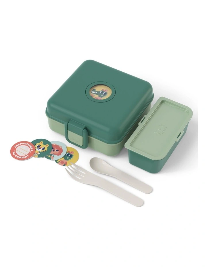 Monbento Mb Sandwich Lunch Box Snacky - Green Forest image 3