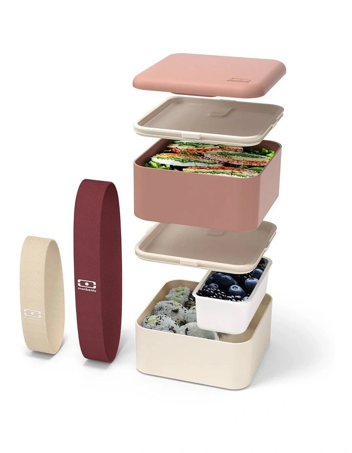 Monbento Mb Square Bento Box - Moka image 2