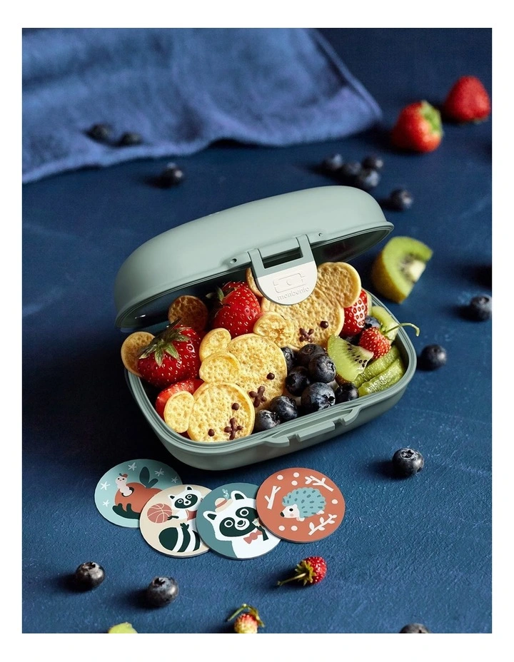 Monbento Mb Gram Kids Snack Box - Raccoon image 4