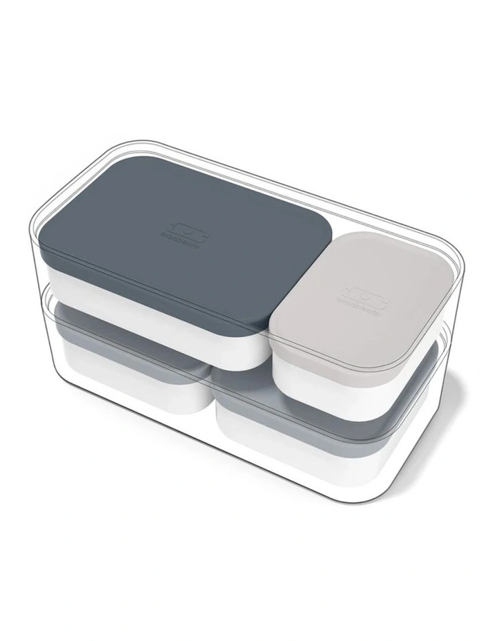 Monbento MB Extra Bento Box Containers - Grey Blue Mix image 1