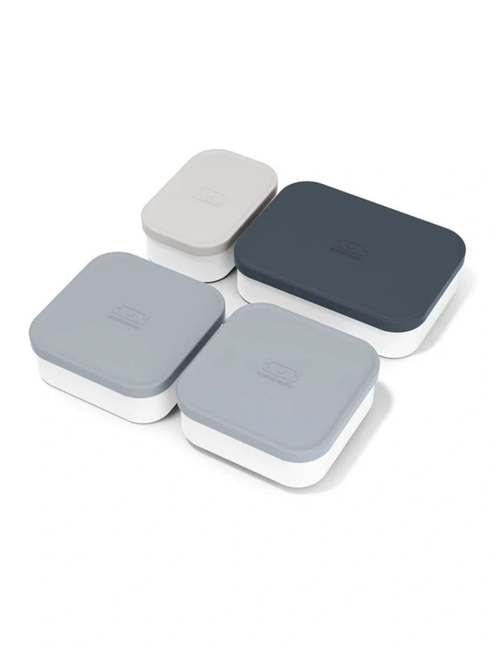 Monbento MB Extra Bento Box Containers - Grey Blue Mix image 2