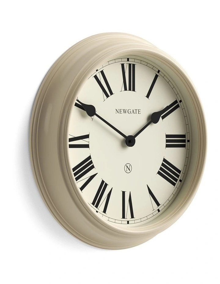 Newgate Notting Hill Wall Clock-Vanilla Cream image 2