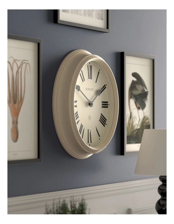 Newgate Notting Hill Wall Clock-Vanilla Cream image 4