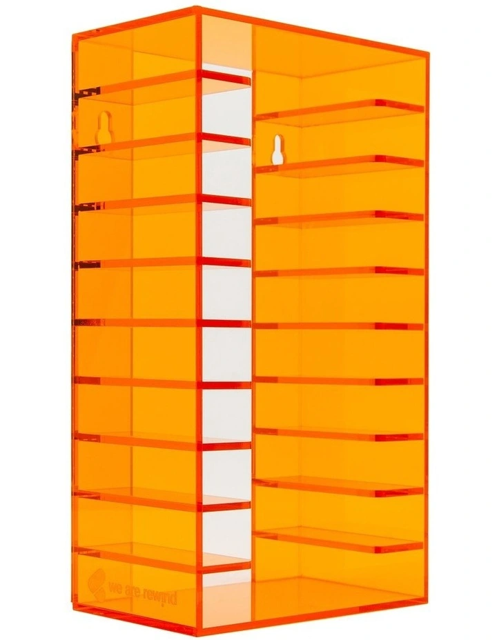 We Are Rewind Tape Storage Rack - Orange image 2