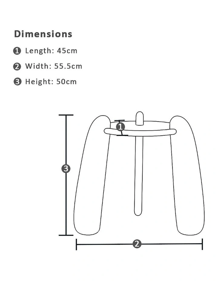 Bowen Indoor Round Timber Side Table image 6