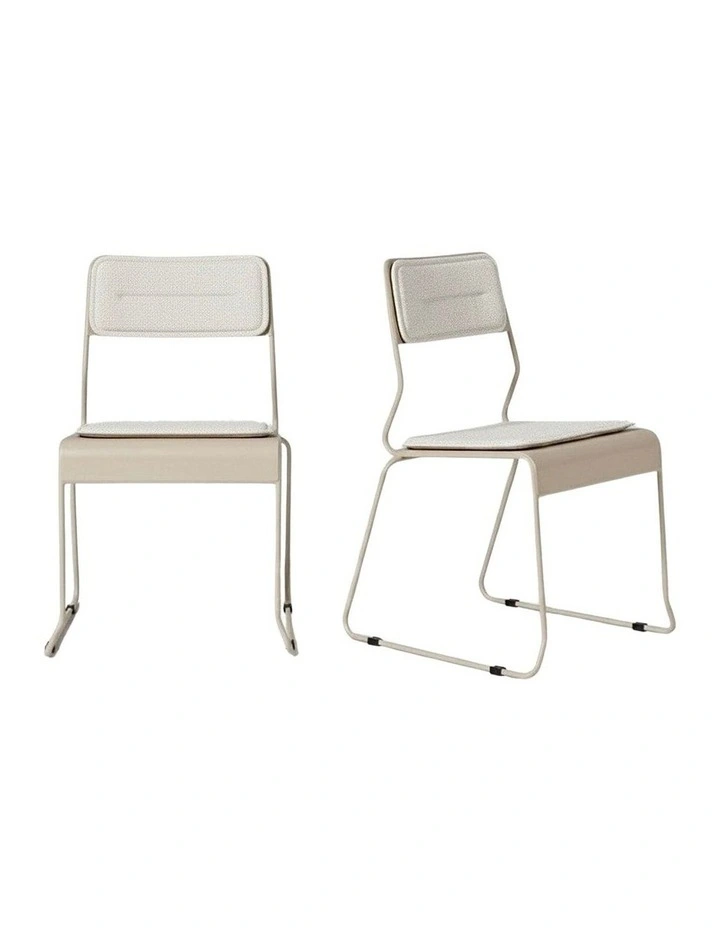 Parco Outdoor Dining Chair Sand Set of 2 image 3