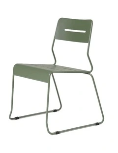 Parco Outdoor Dining Chair Olive Set of 2