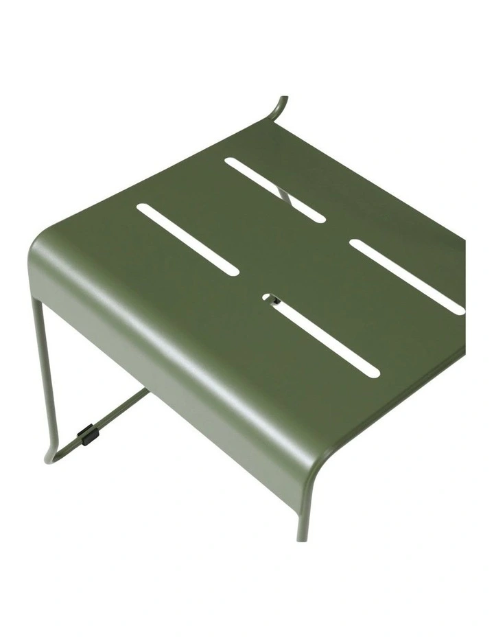 Parco Outdoor Dining Chair Olive Set of 2 image 2