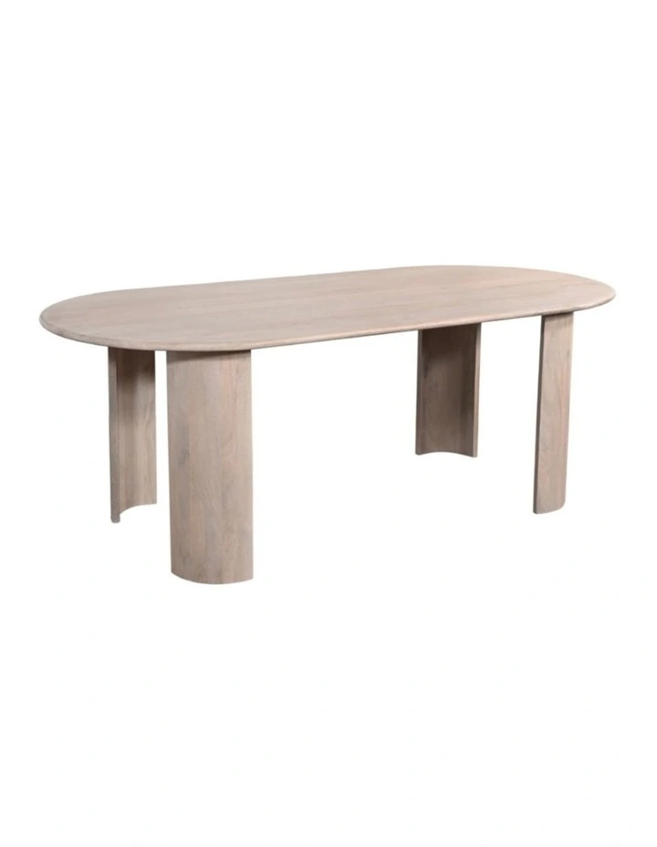 Beaumont Indoor Wooden Dining Table with Bench Seats Setting image 2