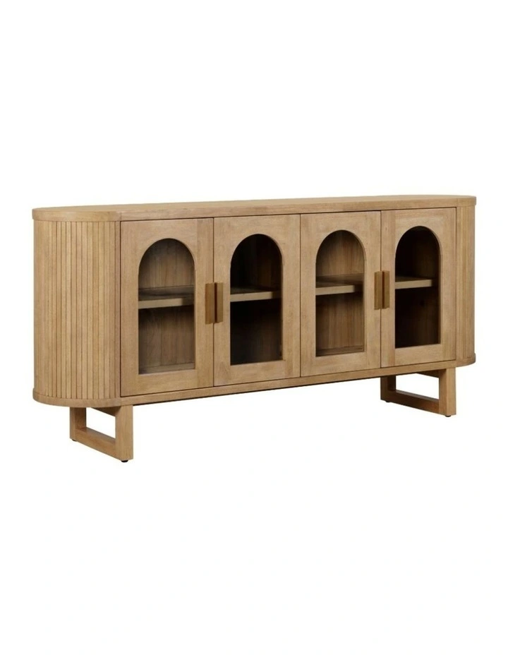 Hallie Indoor Timber Buffet Sideboard image 1