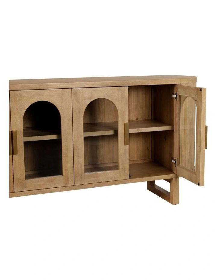 Hallie Indoor Timber Buffet Sideboard image 2