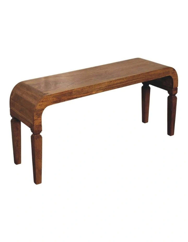 Artisan Furniture Solid Wood Arcus Coffee Table, Beige image 5