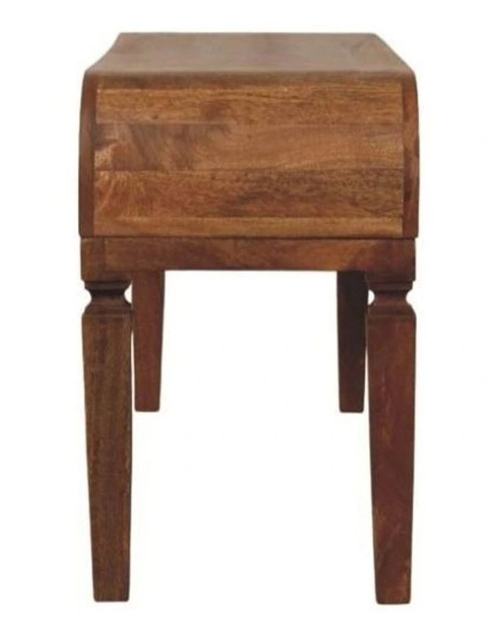 Artisan Furniture Solid Wood Arcus Coffee Table, Beige image 6