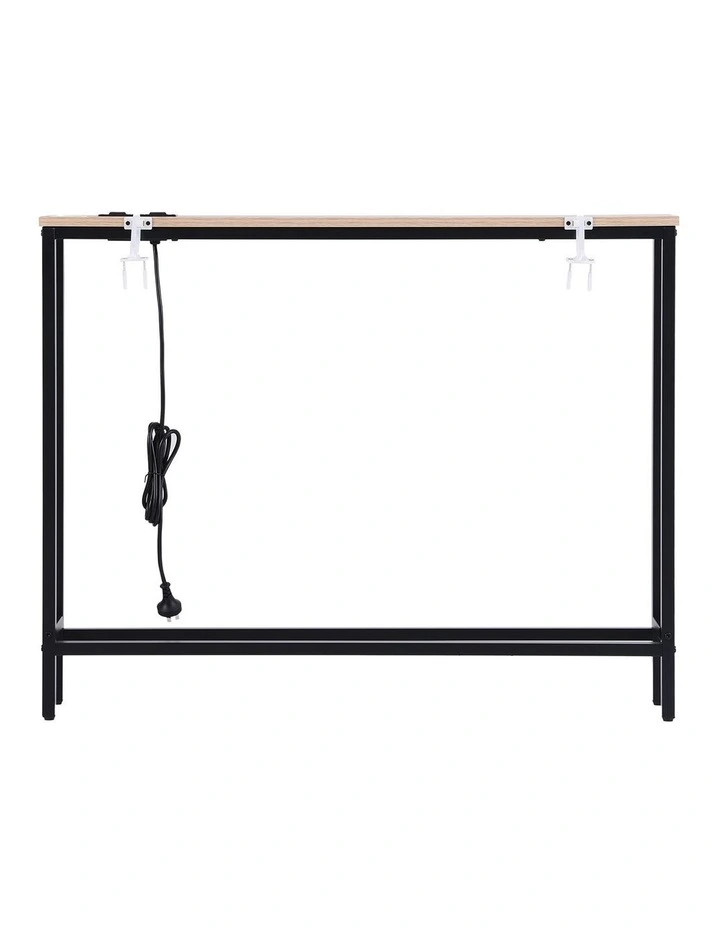 Artiss Console Table Entryway Hallway Display Desk Charging Station Wood image 3