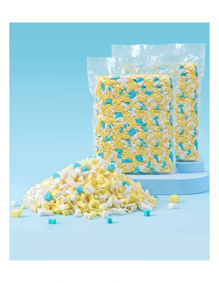 Artiss 10lbs (4.4KG) Shredded Memory Foam Bean Bag Filler for Bean Bag Chair High Density image 4