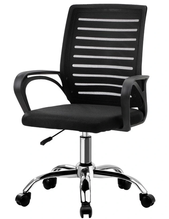 Oikiture Mesh Office Chair Black image 1