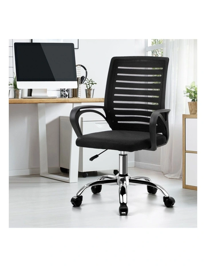 Oikiture Mesh Office Chair Black image 4