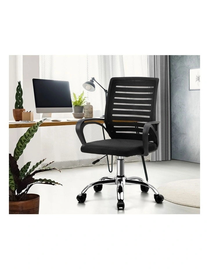 Oikiture Mesh Office Chair Black image 5