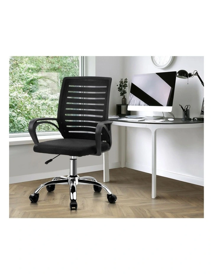 Oikiture Mesh Office Chair Black image 6