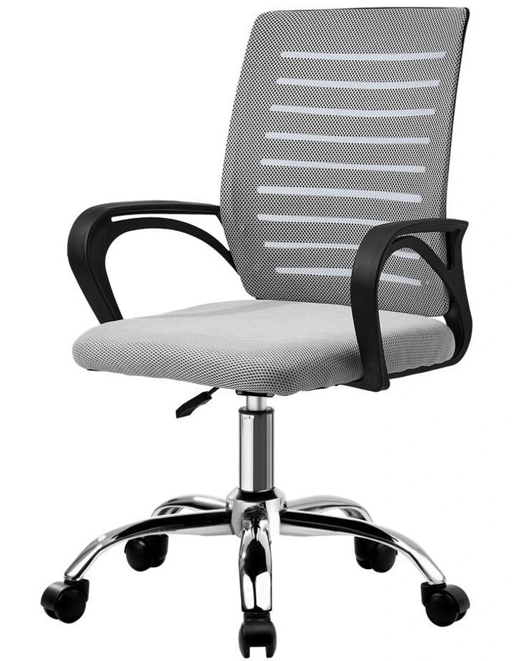 Oikiture Mesh Office Chair Black&Grey image 1
