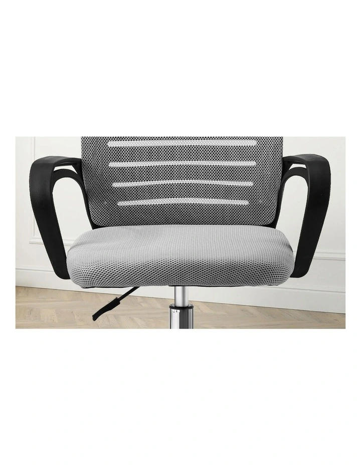 Oikiture Mesh Office Chair Black&Grey image 7
