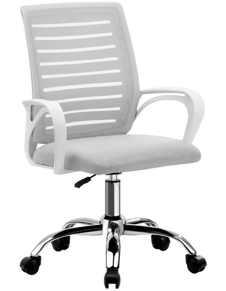 Oikiture Mesh Office Chair White image 7
