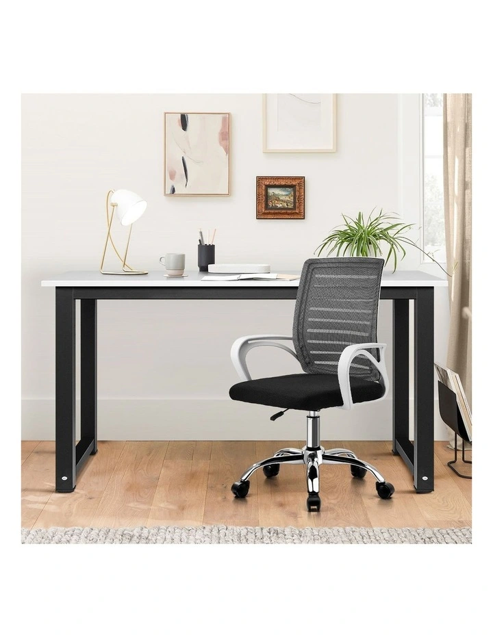 Oikiture Home Office Desk and Chair Set image 5