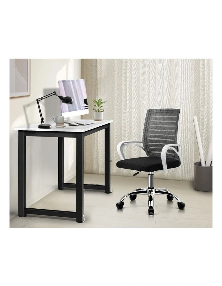 Oikiture Home Office Desk and Chair Set image 7