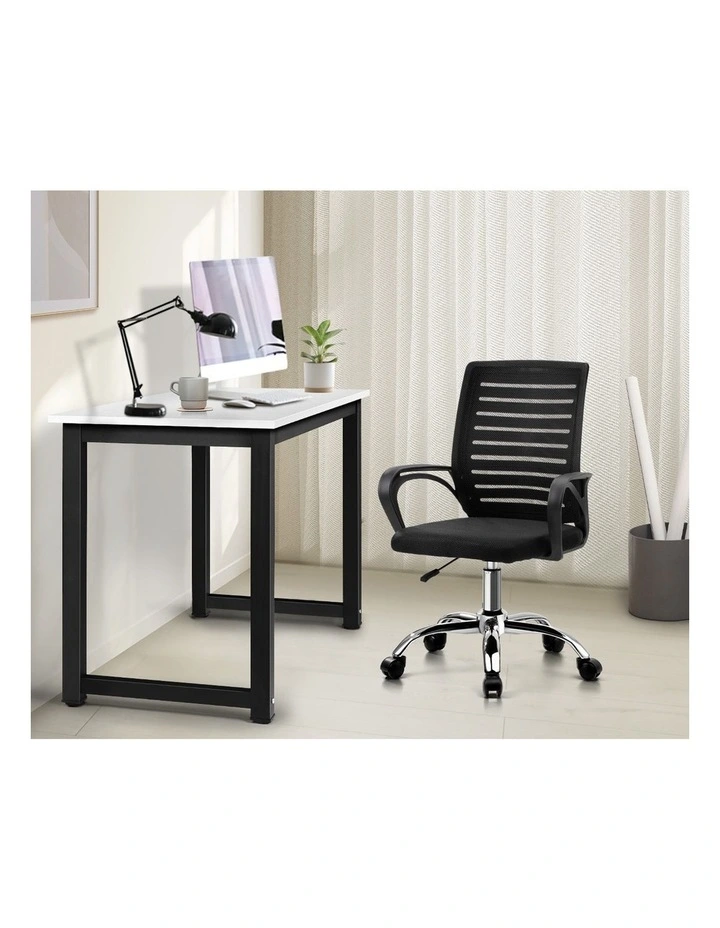 Oikiture Home Office Desk and Chair Set image 7
