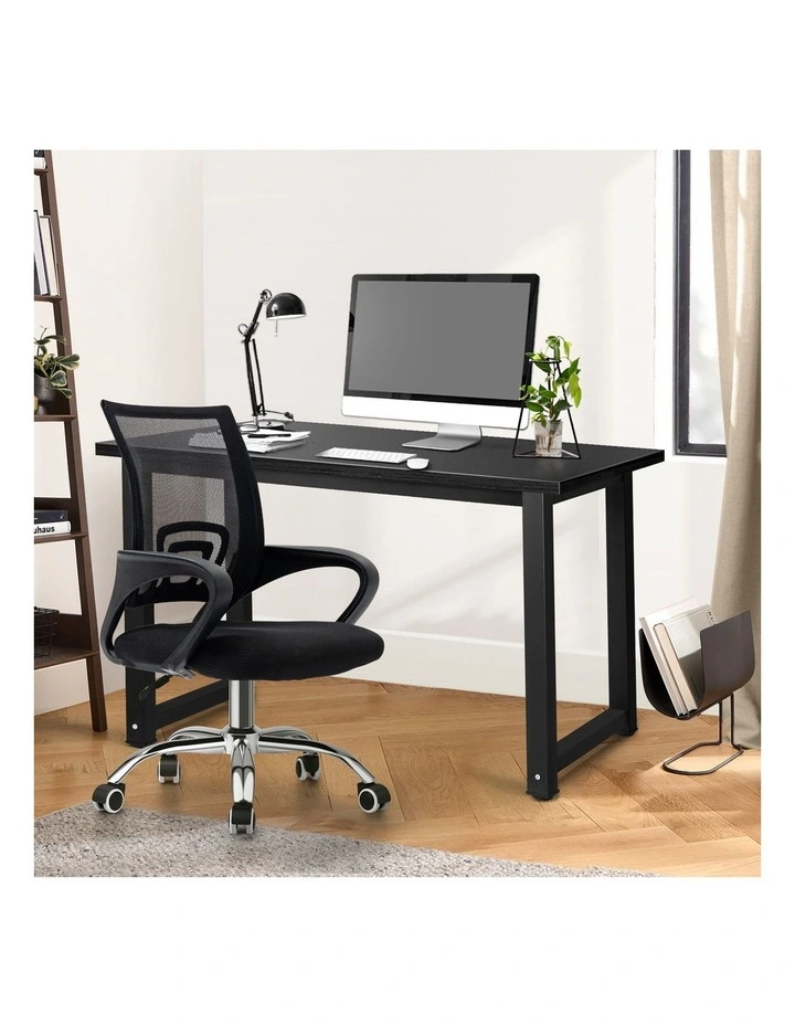 Oikiture Home Office Desk and Chair Set image 4