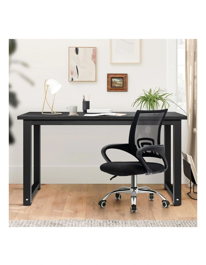 Oikiture Home Office Desk and Chair Set image 5
