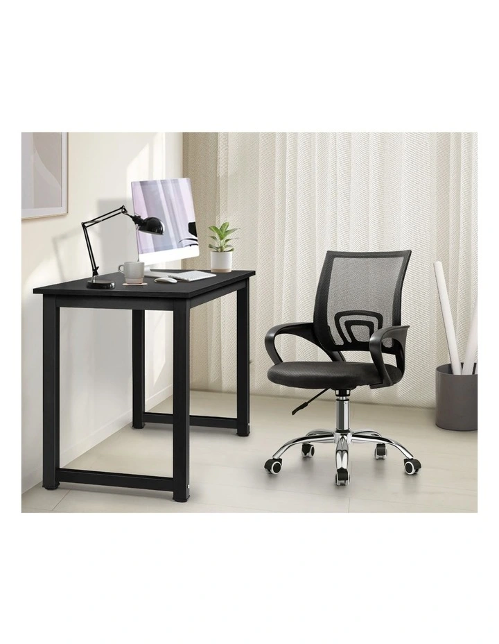 Oikiture Home Office Desk and Chair Set image 7