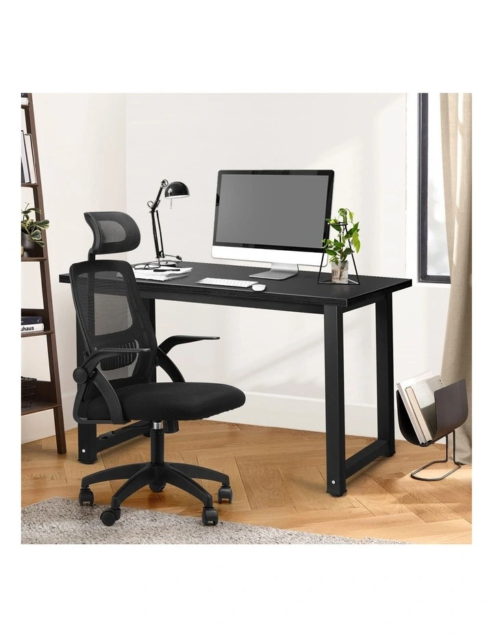 Oikiture Home Office Desk and Chair Set image 4