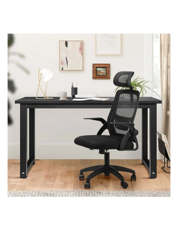 Oikiture Home Office Desk and Chair Set image 6