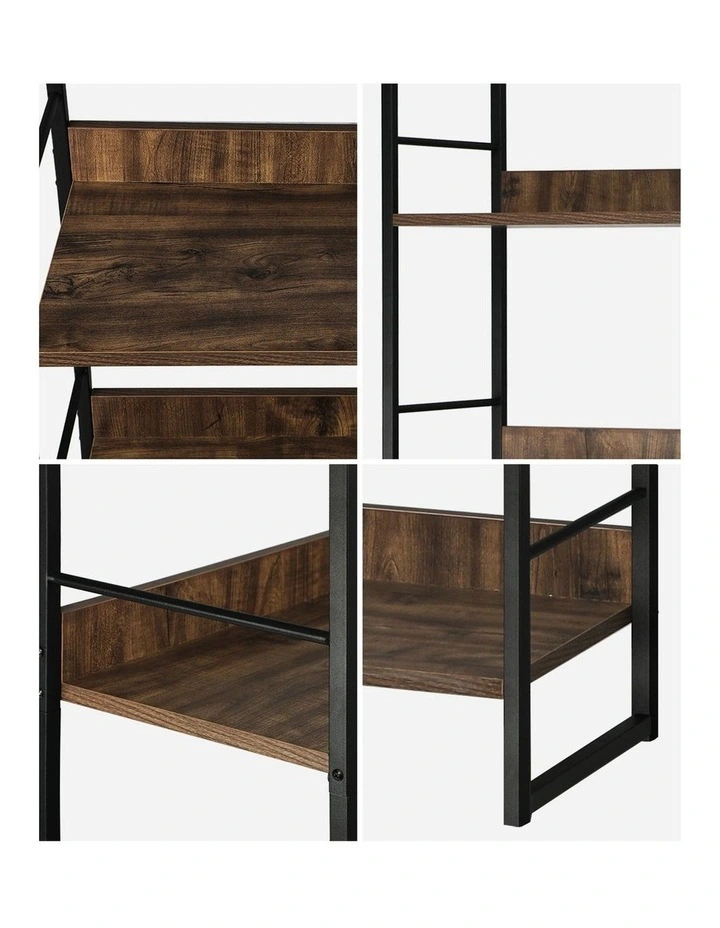 Oikiture Display Shelf Storage Shelves Bookshelf Bookcase Stand Rack Cupboard image 6