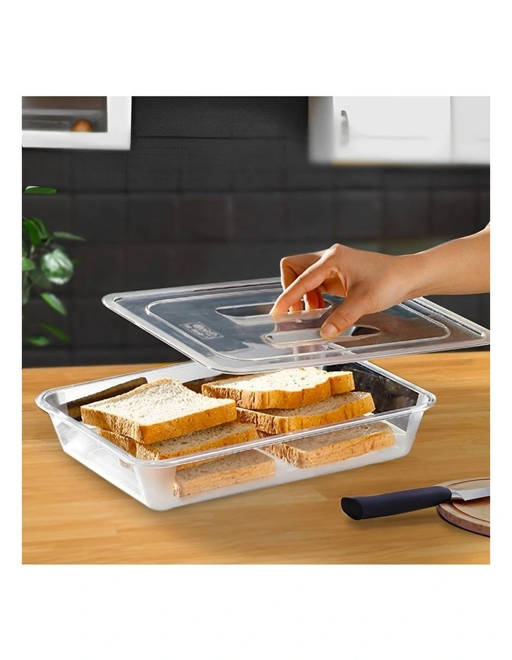 SOGA Clear Gastronorm 1/2 GN Lid Food Tray Top Cover Bundle of 2 image 3