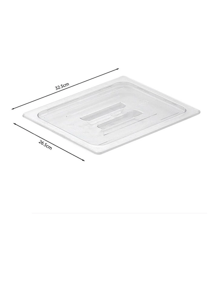 SOGA Clear Gastronorm 1/2 GN Lid Food Tray Top Cover Bundle of 2 image 7